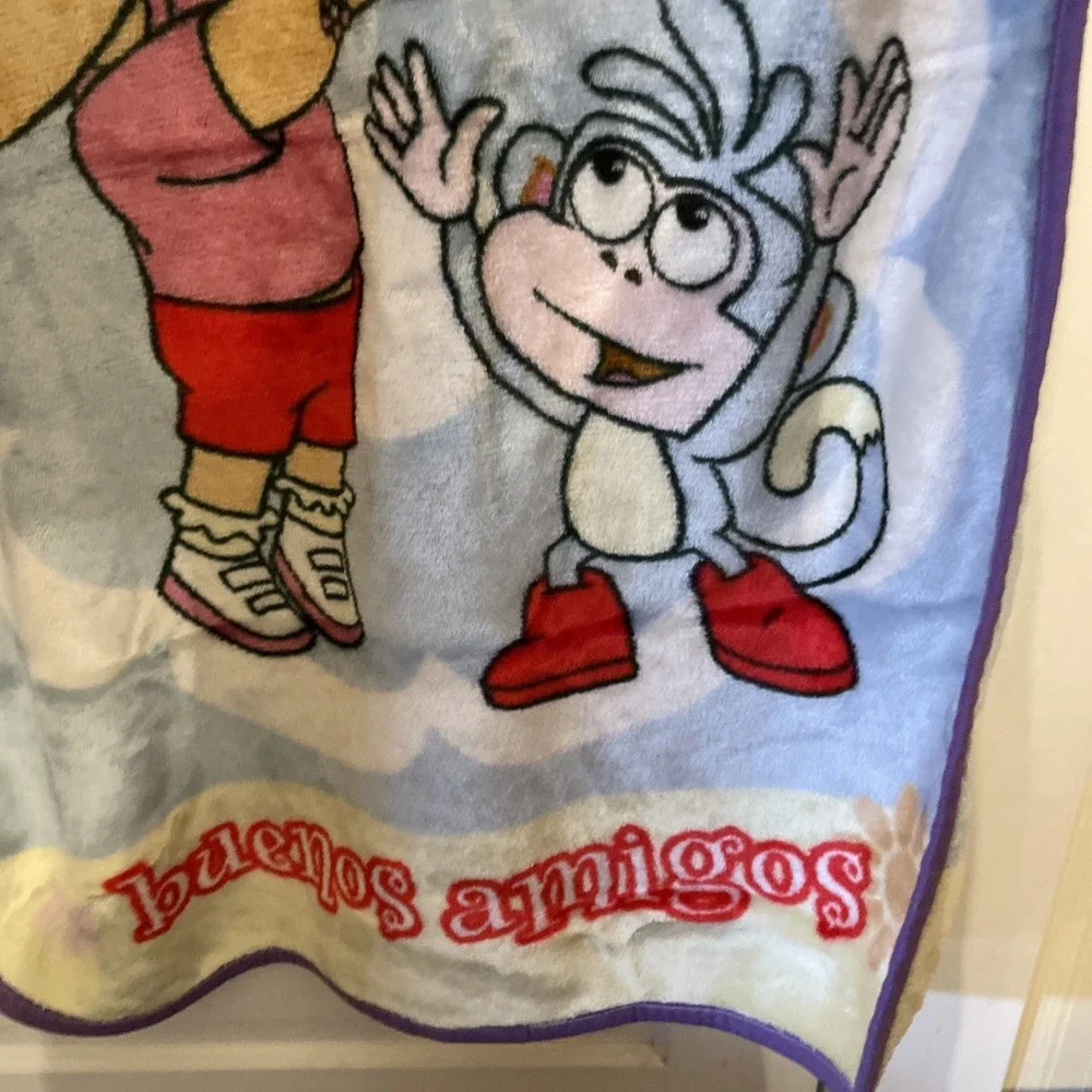 DORA THE EXPLORER CHILDRENS THROW BLANKET NICK JR Best Friends‎